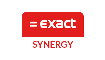 Logo Exact Synergy, onderdeel van Exact software.